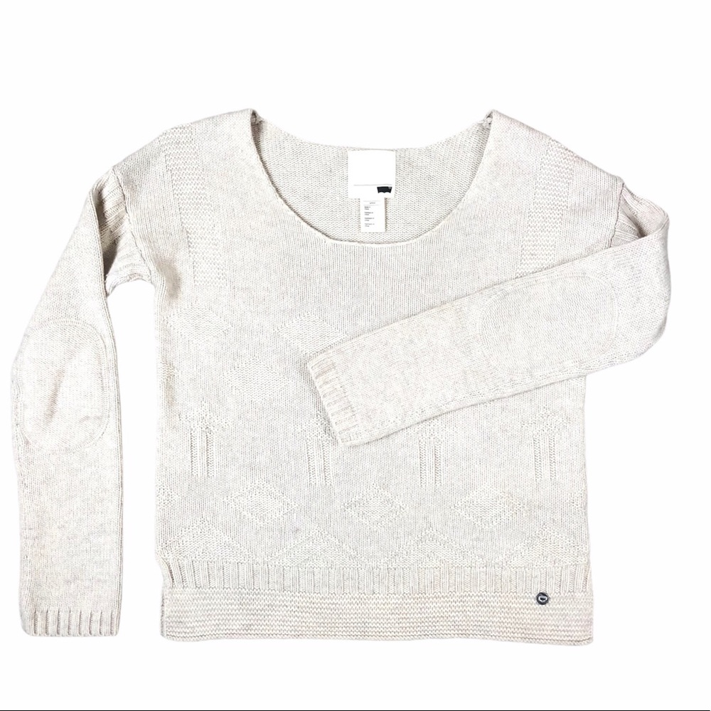 Rare Levis beige wool blend sweater